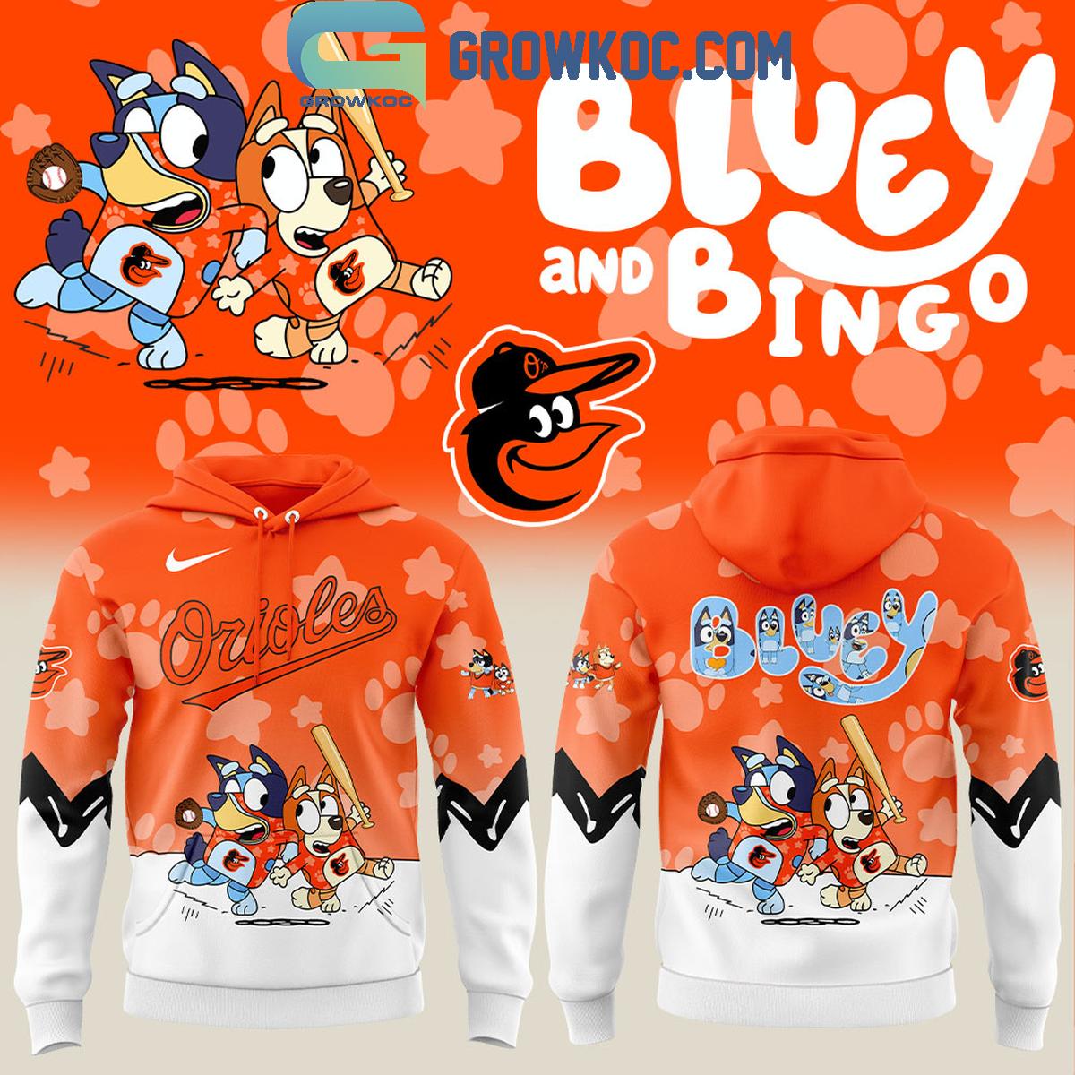 Baltimore Orioles Bluey And Bingo 2025 Hoodie Shirt 1 Q6zEn