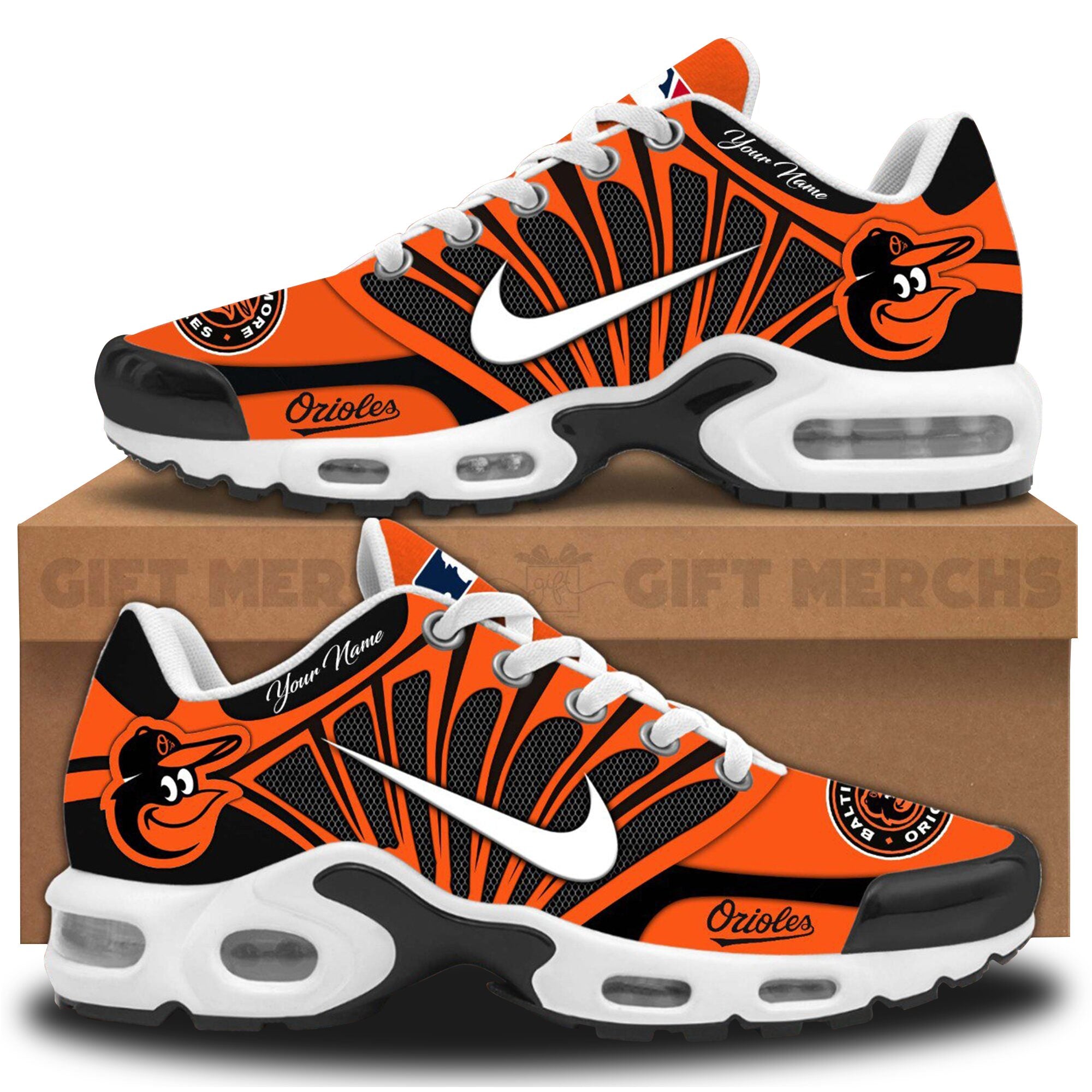 Baltimore Orioles Customized Sport Shoes PT66013 61E7