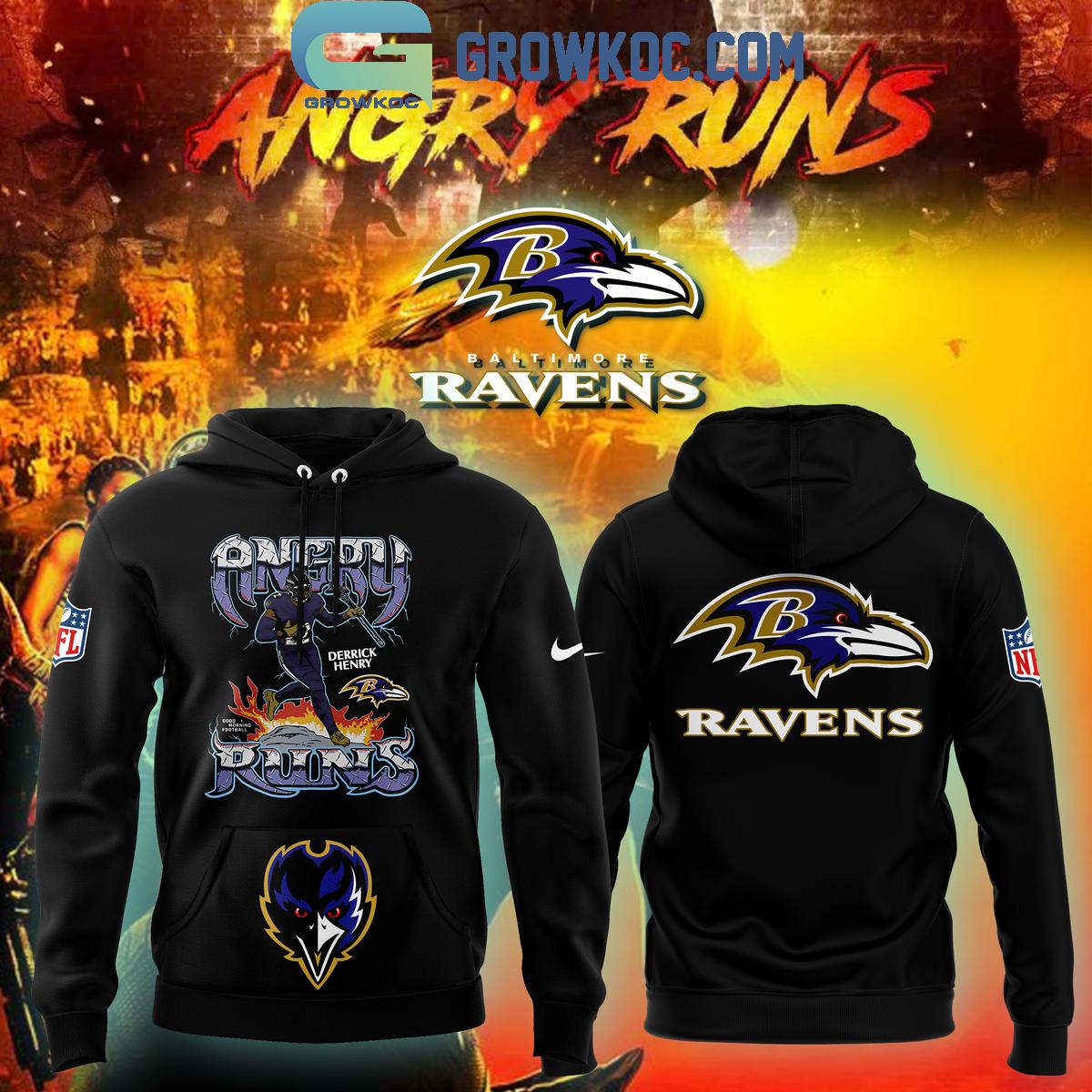 Baltimore Ravens 2024 The Winner Of Angry Runs Derrick Henry Hoodie T Shirt 1 z3cbR