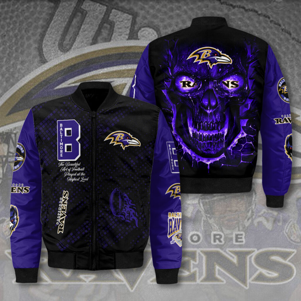 Baltimore Raves Bomber Jacket VANDH2323 1024x1024 1