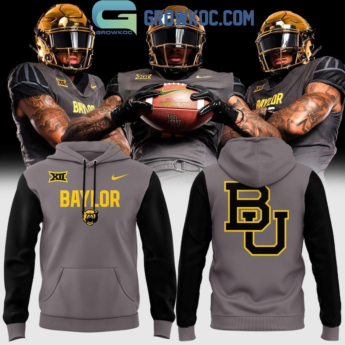 Baylor Bears New Gold Chrome Uniform Hoodie Shirt 1 s9s7c