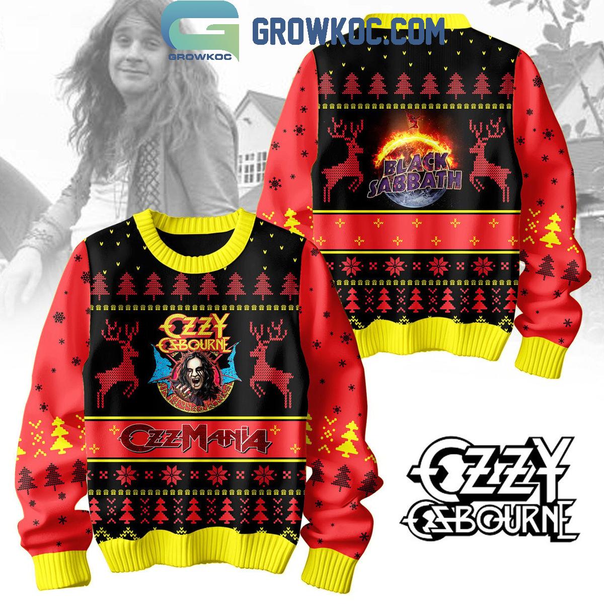 Black Sabbath Metal Rock Merry Christmas 2024 Ugly Sweater 1 LIkQS
