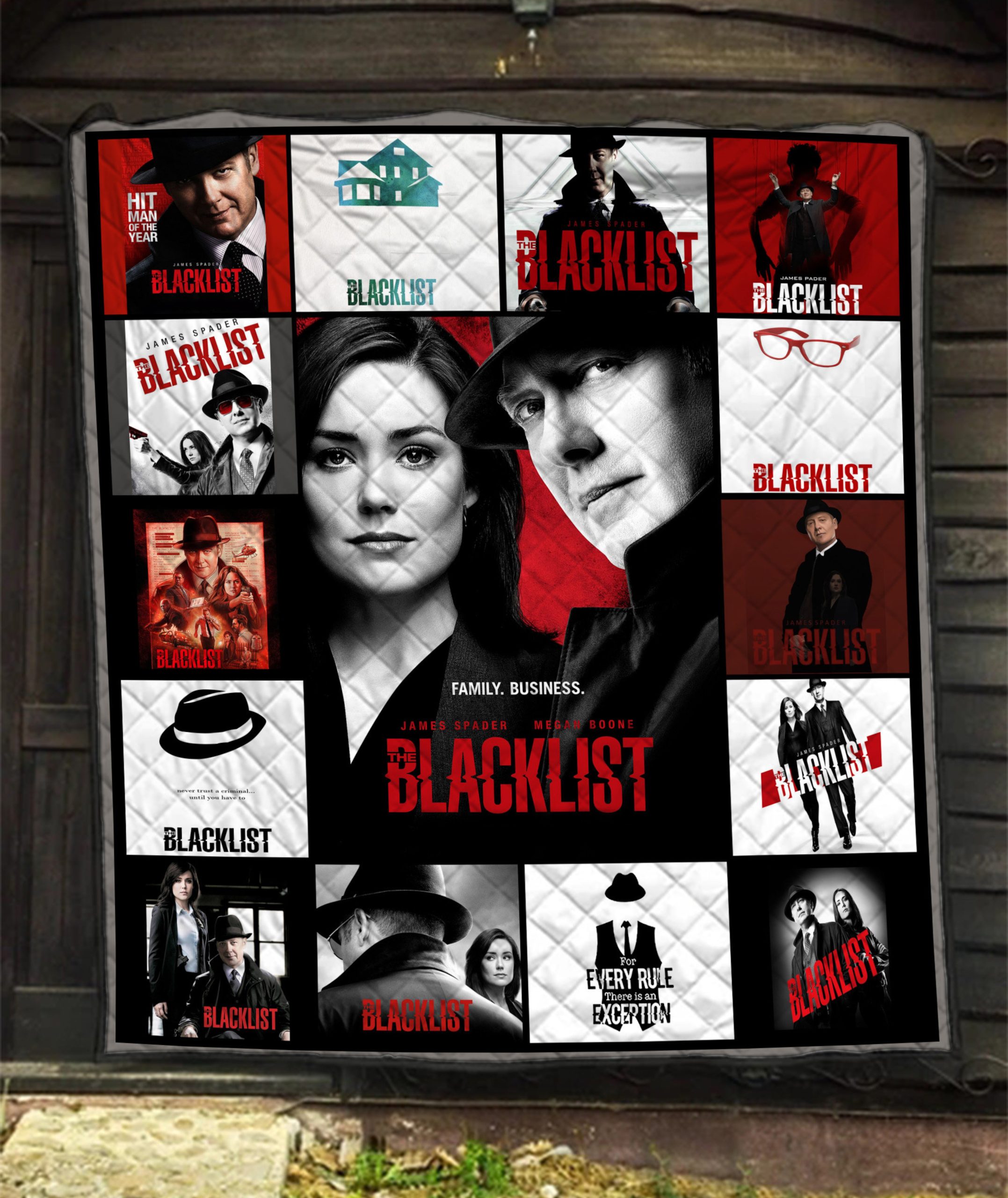 Blacklist Quilt Blanket Fan Lover 0