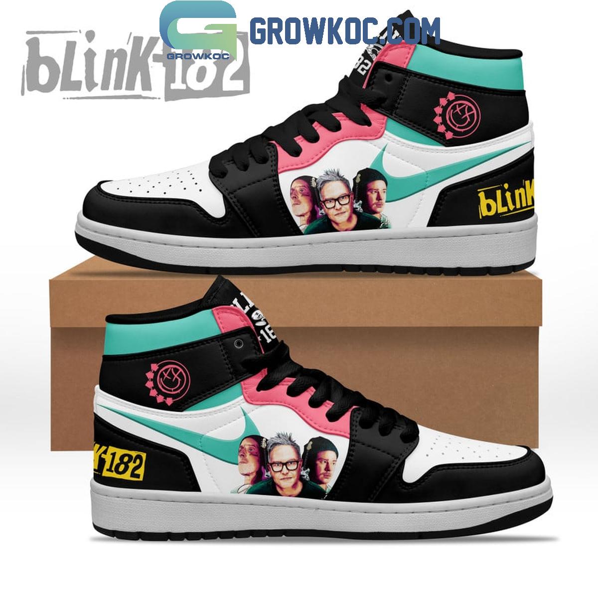 Blink 182 One More Time Tour 2024 Air Jordan 1 Shoes 1 OFgPt