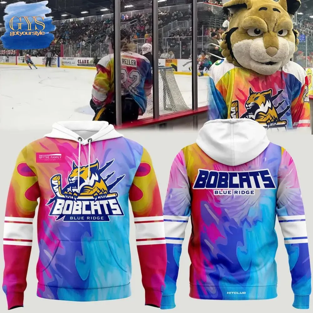 Blue Ridge Bobcats New Season Colorful Limited Edition Hoodie 1