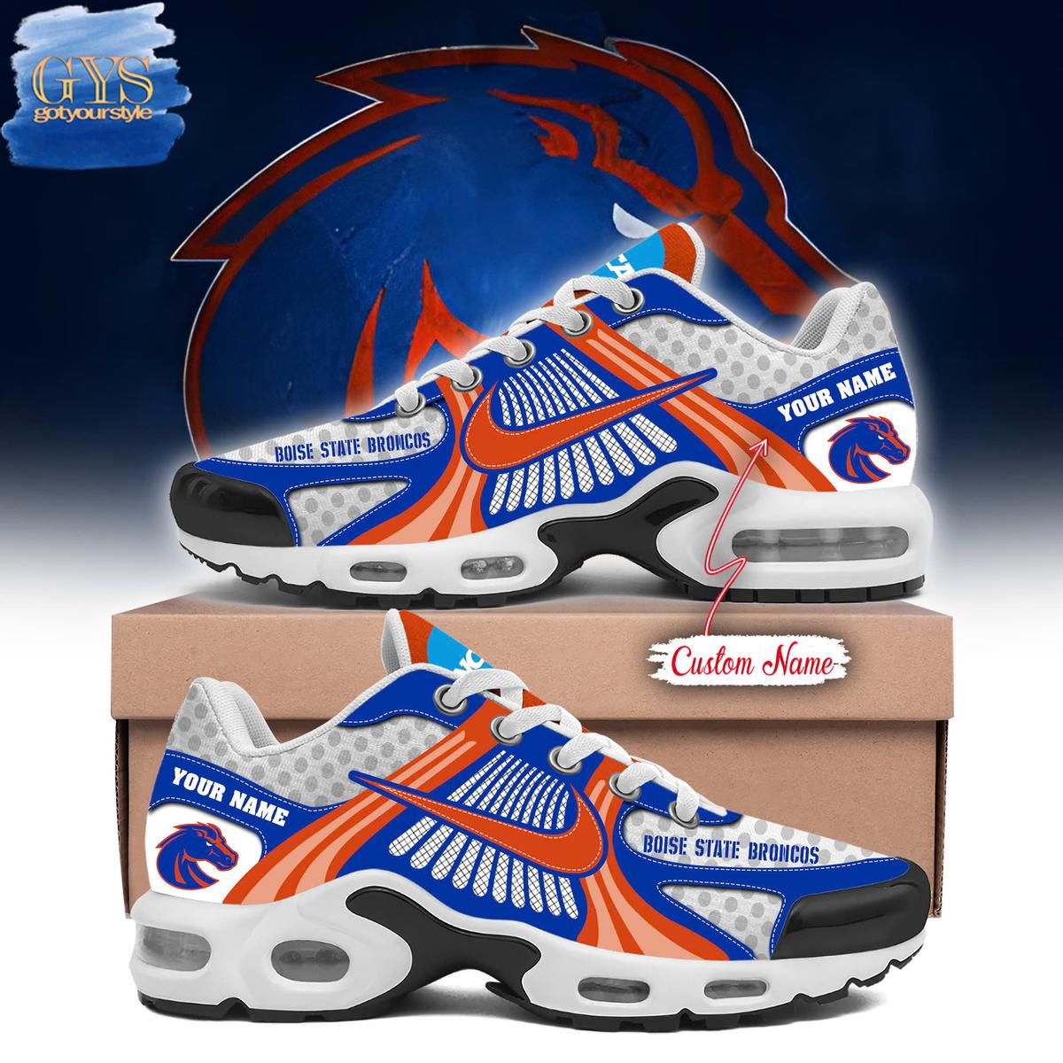 Boise State Football Custom Name Special Sport Shoes 1