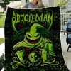 Boogie Blanket Oogie Boogie Fleece Blanket Boogieman Blanket Horror Movie Blanket Skellington Blanket The Nightmare Oogie Boogie Gifts 0