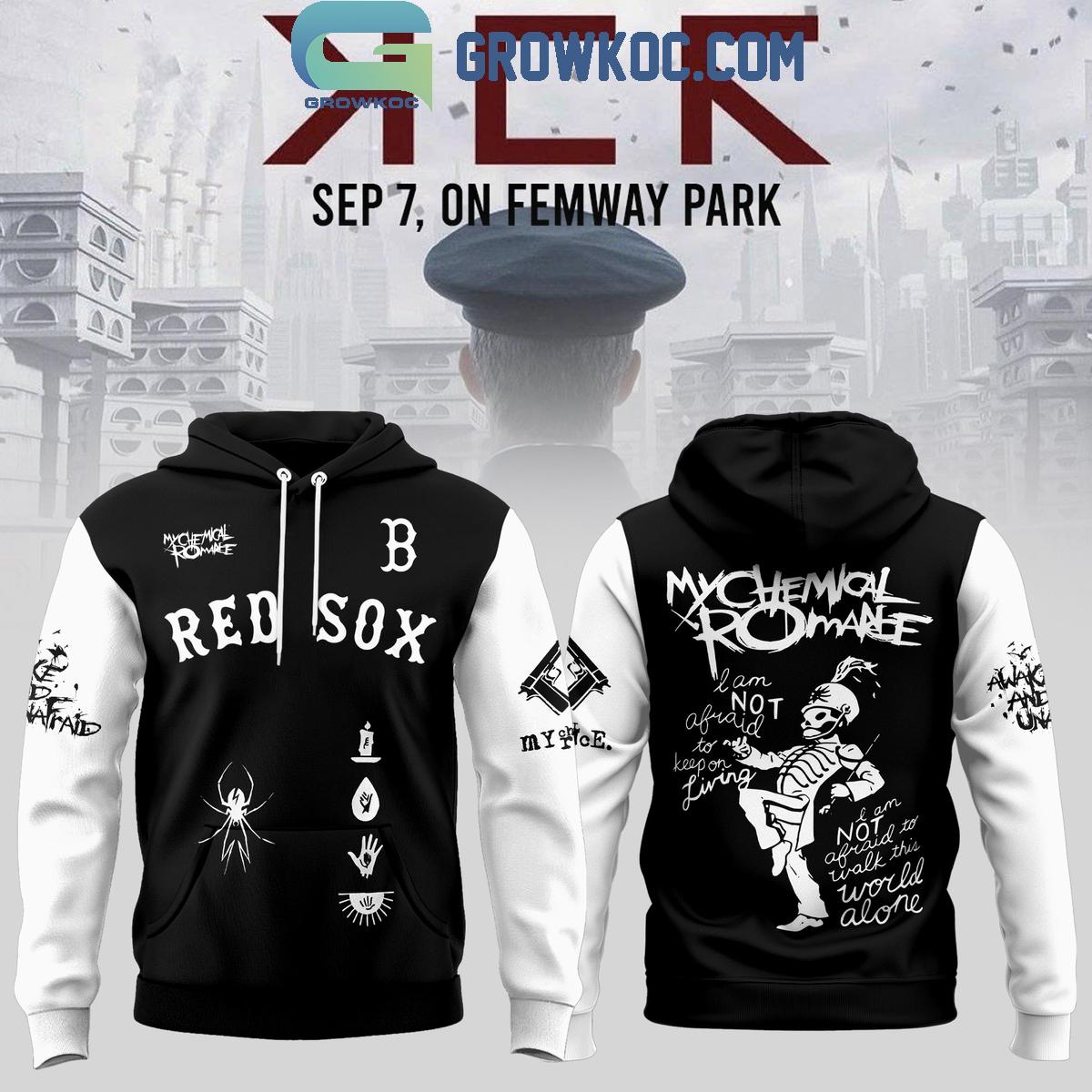 Boston Red Sox Long Live The Black Parade My Chemical Romance Hoodie Shirt 1 KWbcM