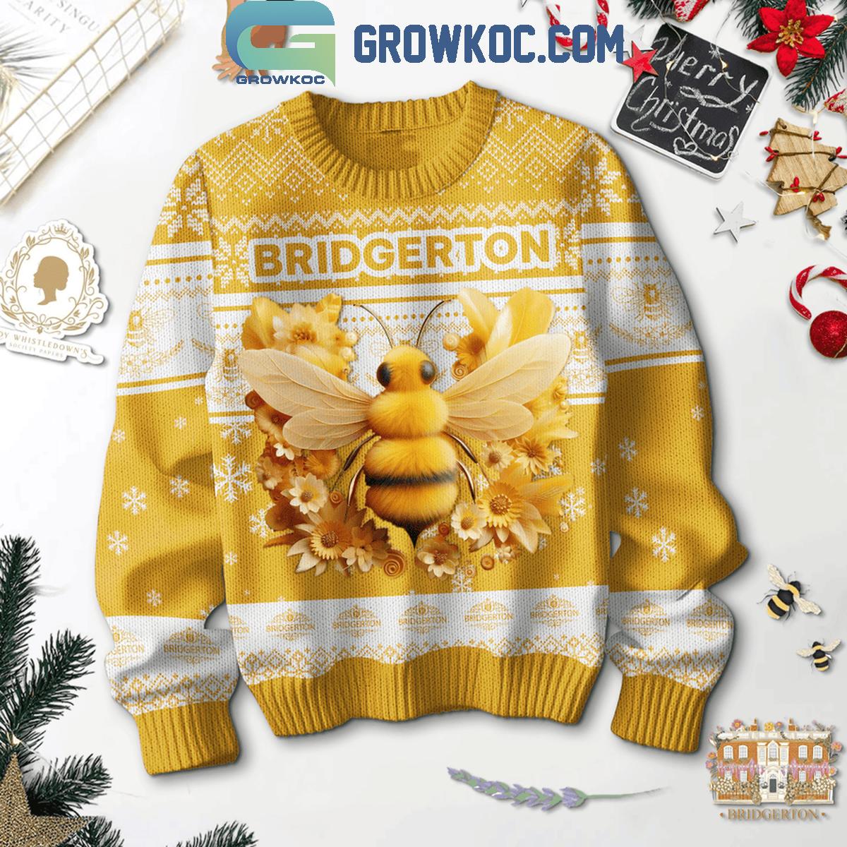 Bridgerton Love Is Not Something That Is Ever Owed Christmas Ugly Sweater 1 SCQS8