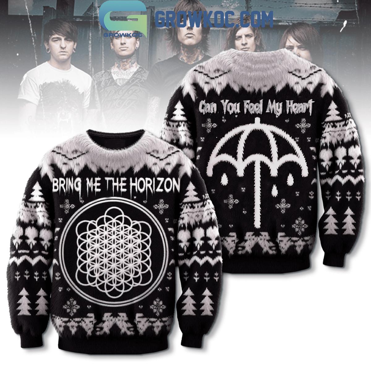 Bring Me The Horizon Can You Feel My Heart 2024 Christmas Ugly Sweater 1 K1uoL