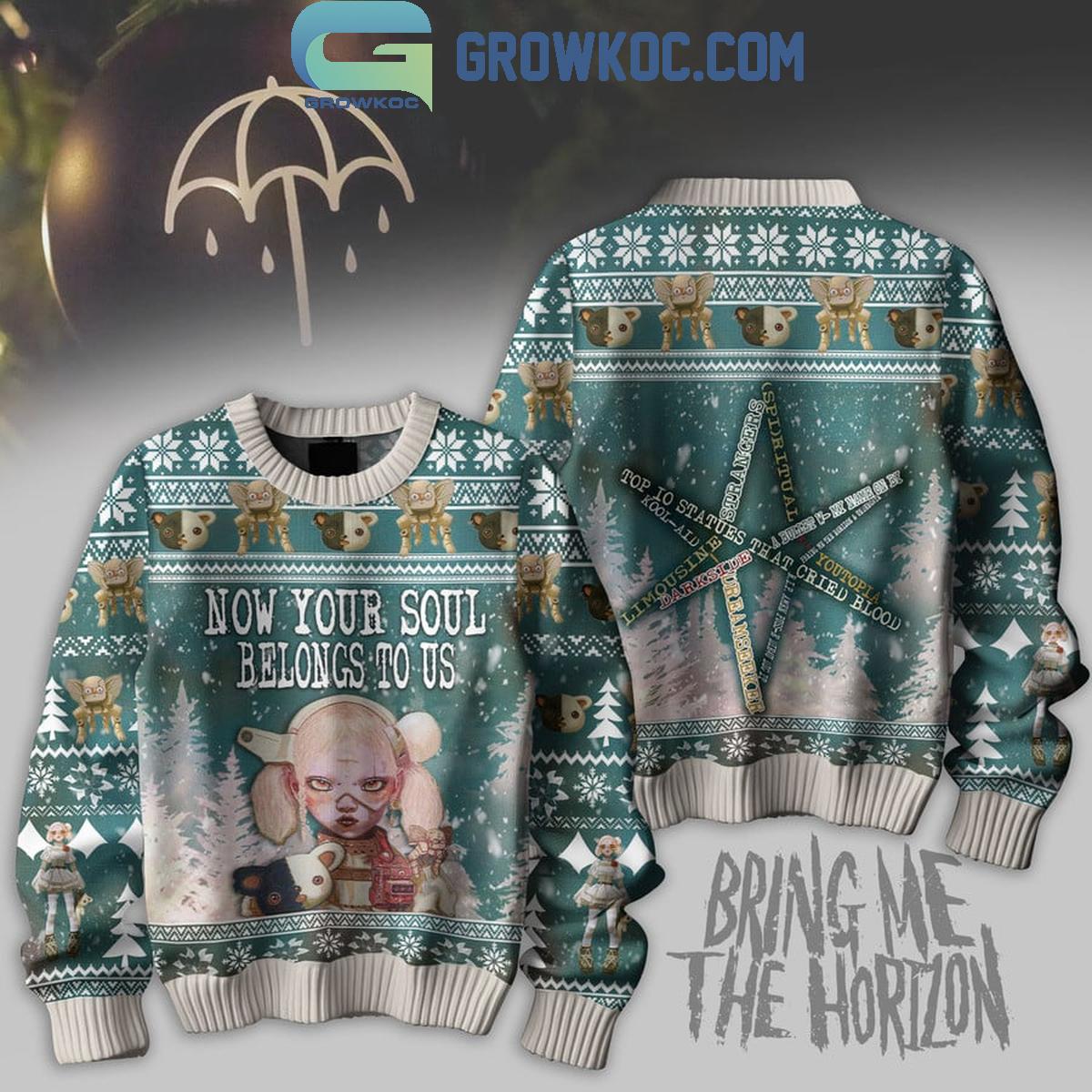 Bring Me The Horizon Now Your Soul Belongs To Us Christmas 2024 Ugly Sweater 1 3XsUq