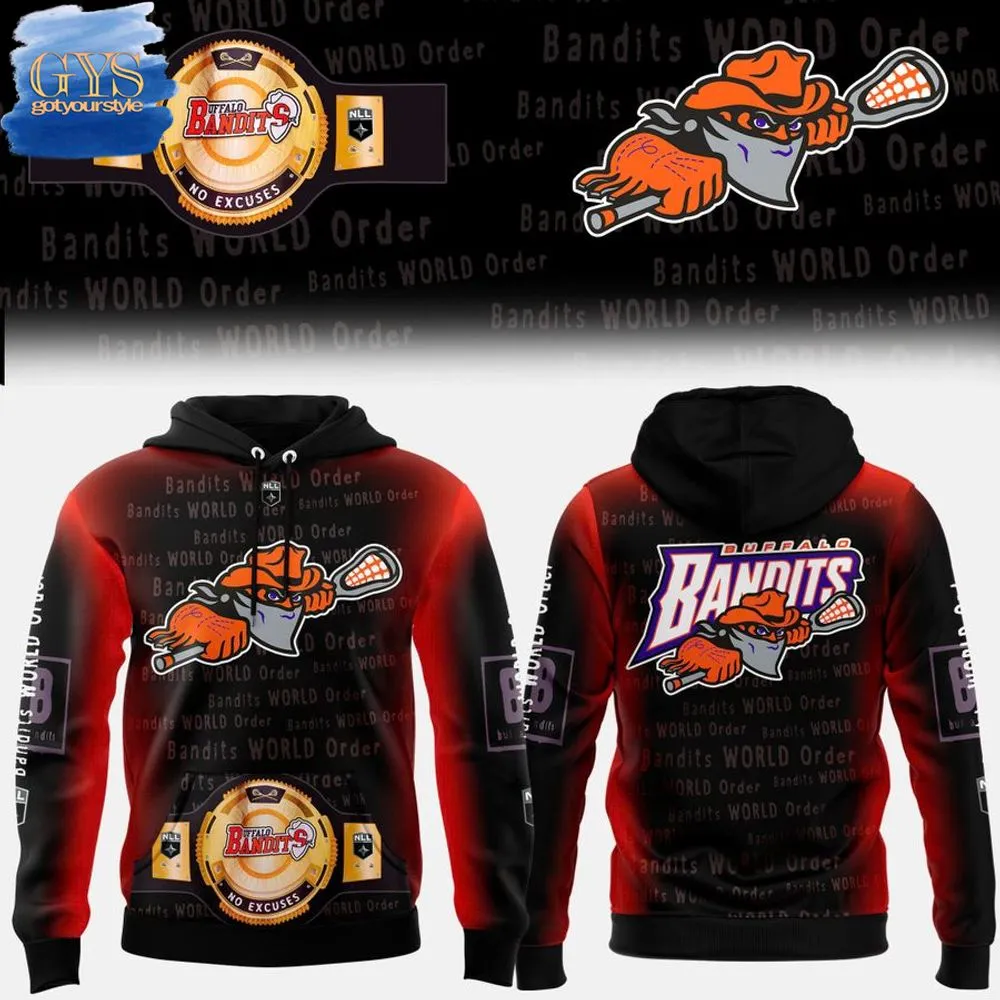 Buffalo Bandits Wrestling Night Limited Edition Hoodie 1