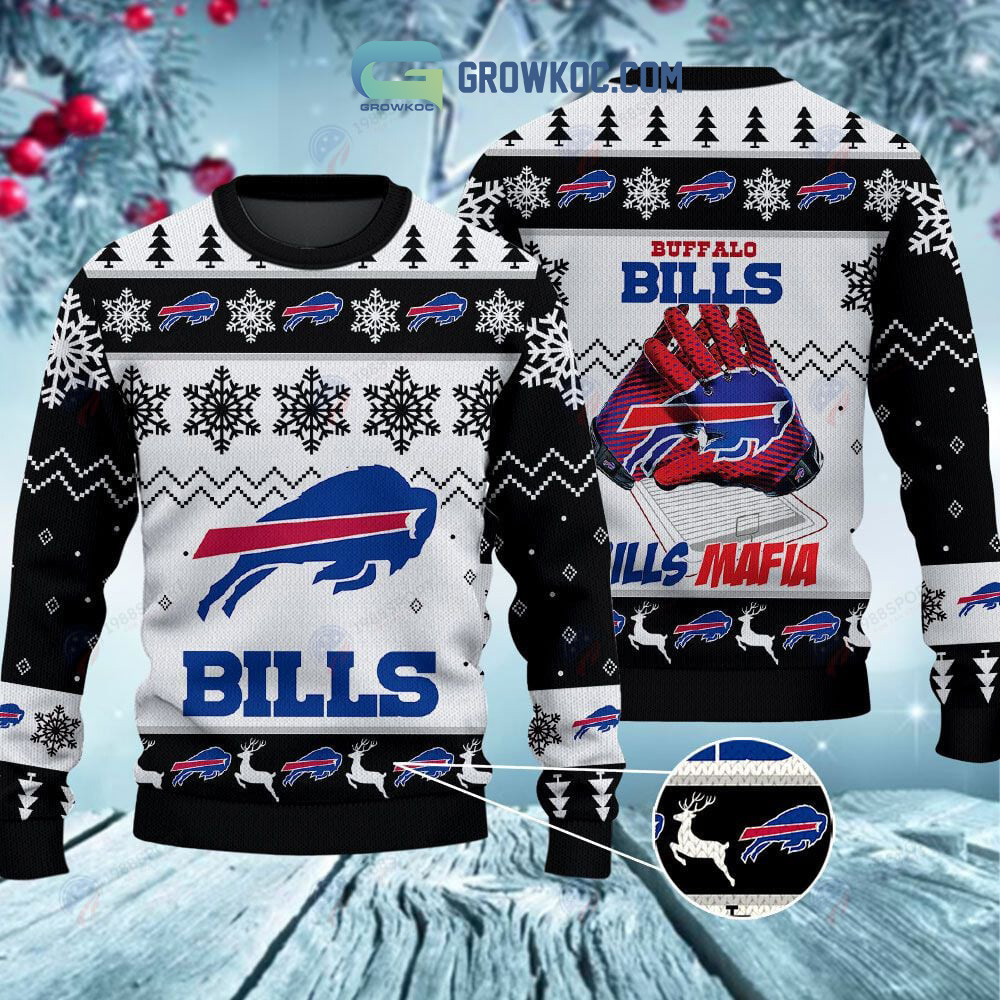 Buffalo Bills Bills Mafia Christmas Ugly Sweater2B1 tgYey