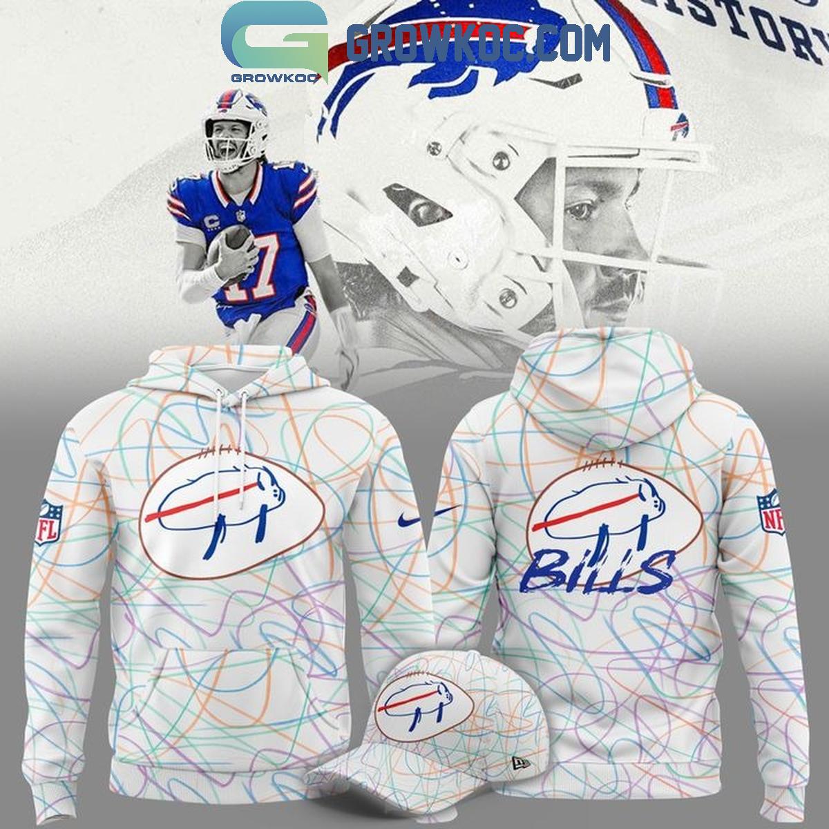 Buffalo Bills Designed By Patients At BuffaloE28099s Oishei ChildrenE28099s Hospital Hoodie Shirt 1 OPn9z