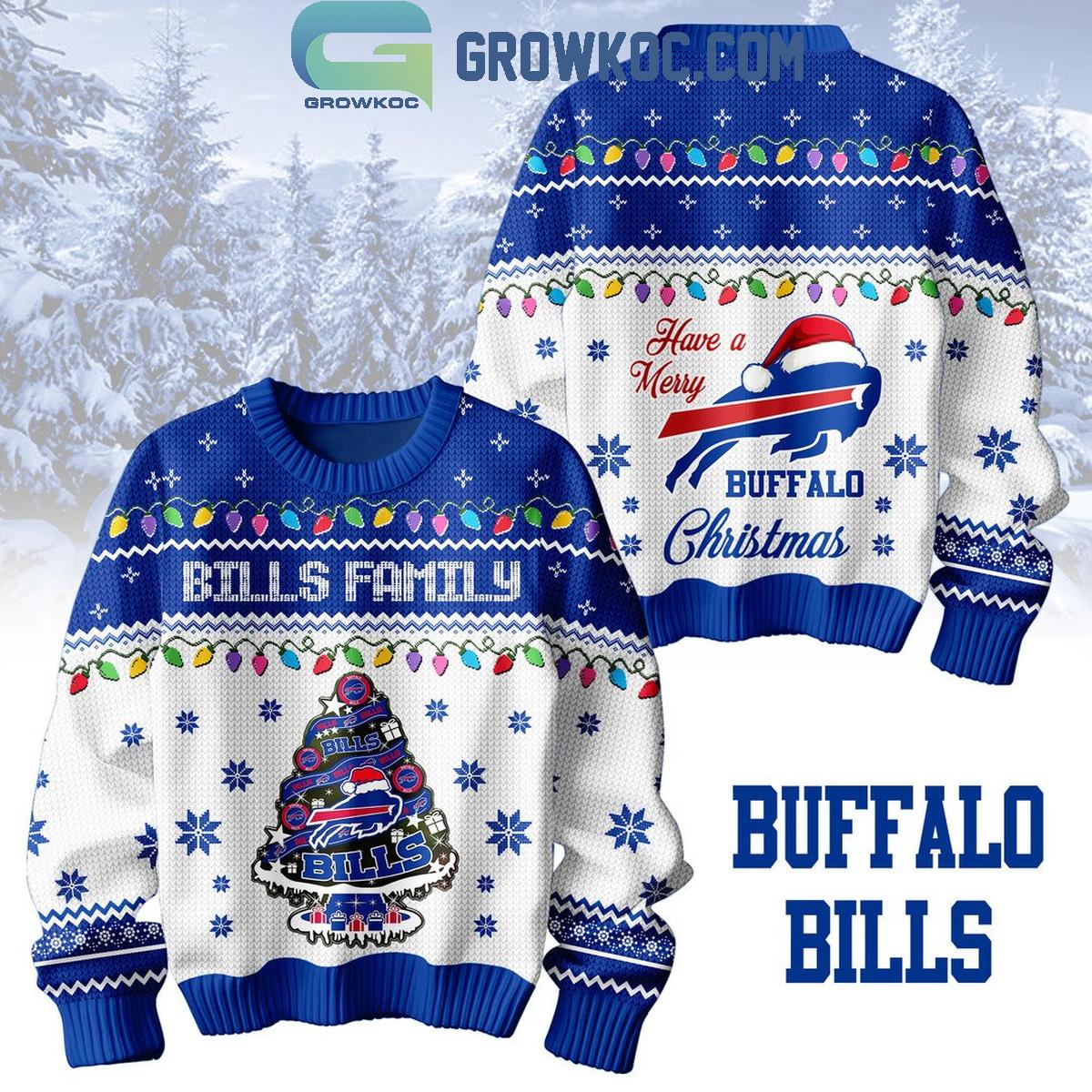 Buffalo Bills Family Have A Merry Christmas 2024 Ugly Sweater 1 pVom8
