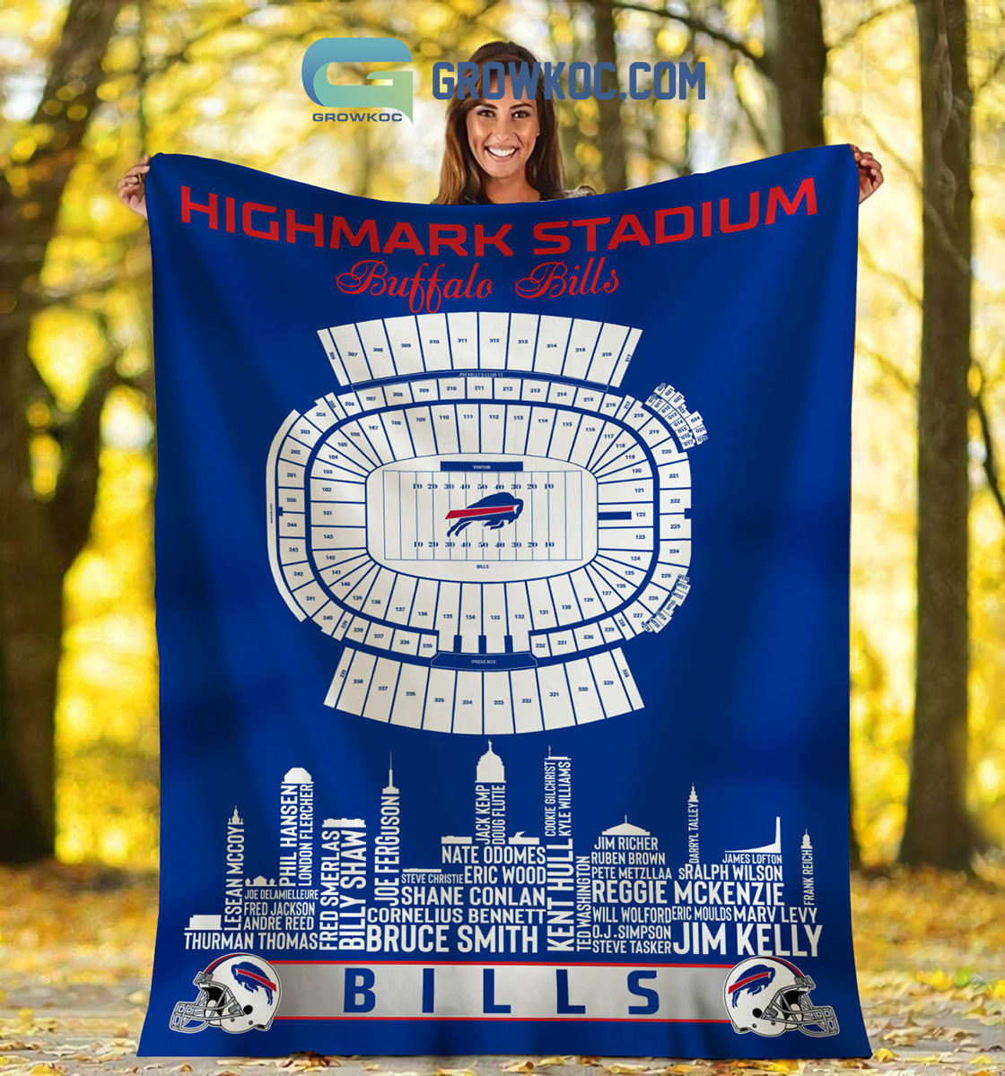 Buffalo Bills Highmark Stadium Fleece Blanket Quilt2B1 hEOyw Buffalo Bills Highmark Stadium Fleece Blanket Quilt2B1 hEOyw