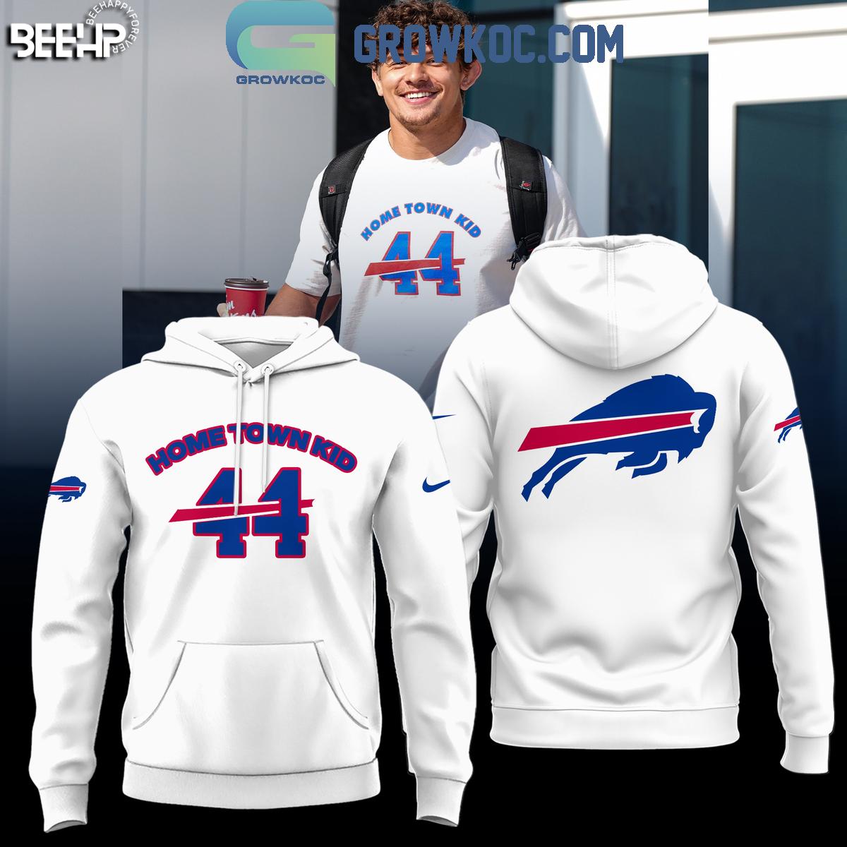 Buffalo Bills Home Town Kid 2025 White Hoodie Shirt 1 1MUml