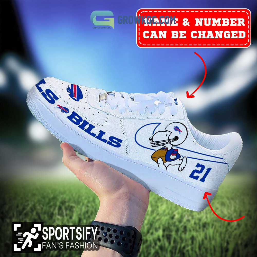 Buffalo Bills NFL Snoopy Personalized Air Force 1 Low Top Shoes2B1 ZWpSK