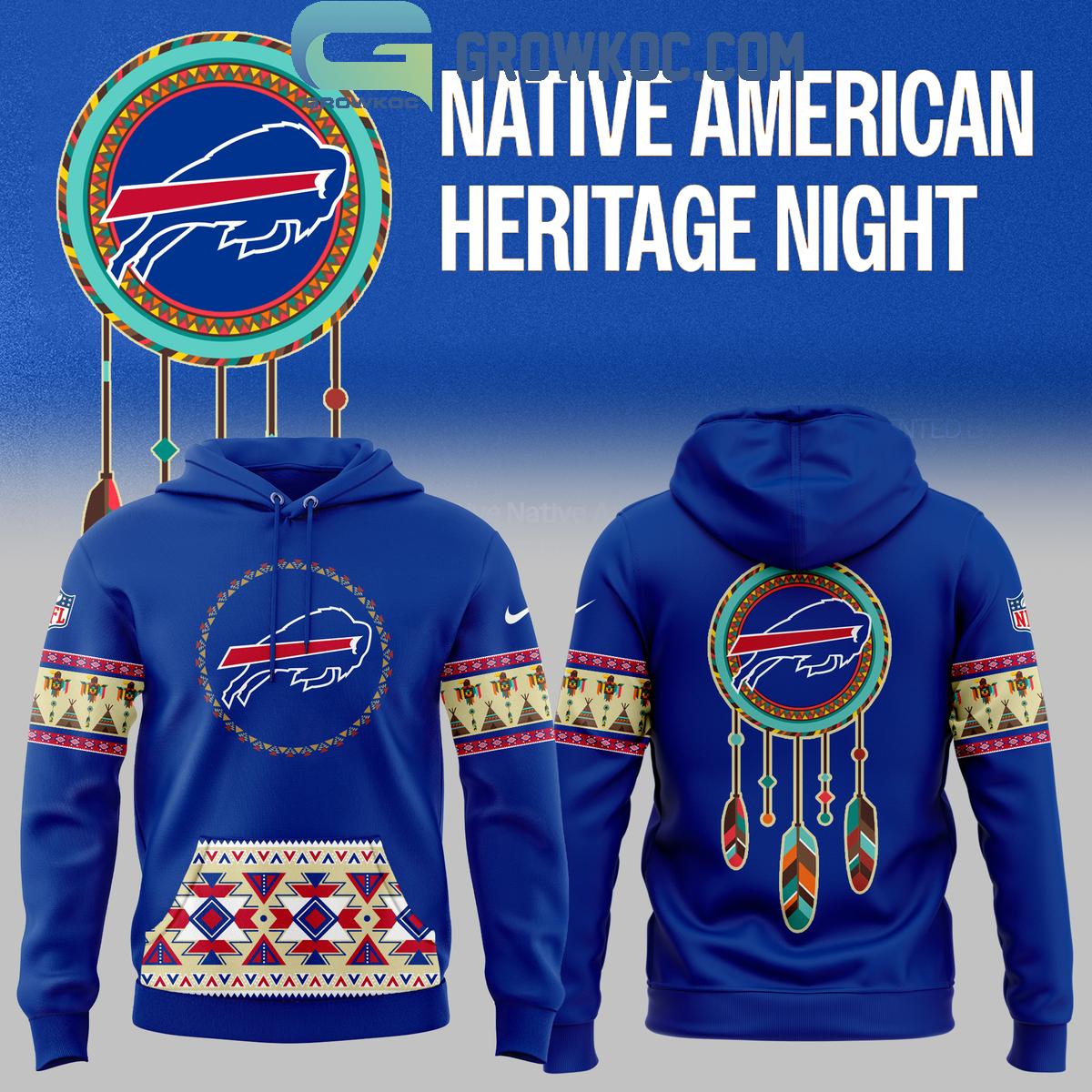 Buffalo Bills Native American Heritage 2024 Pride And Glory Hoodie T Shirt 1 YjVdH