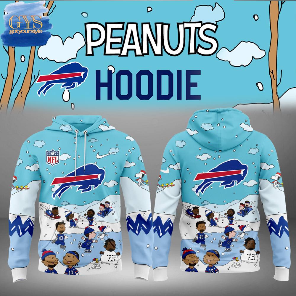 Buffalo Bills Peanuts And Snoopy Special Edition Hoodie 1