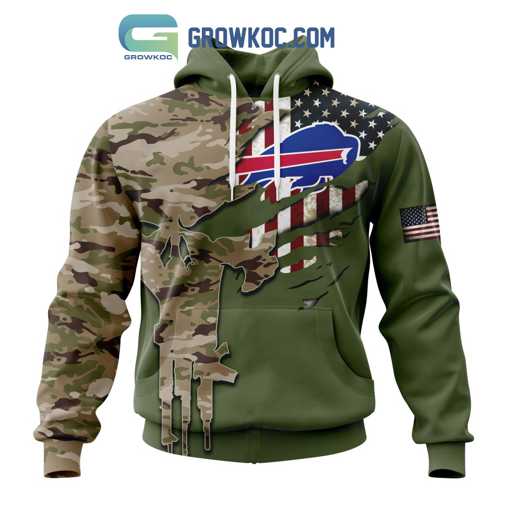 Buffalo Bills Personalized Veterans Camo Hoodie Shirt2B1 BqyIL