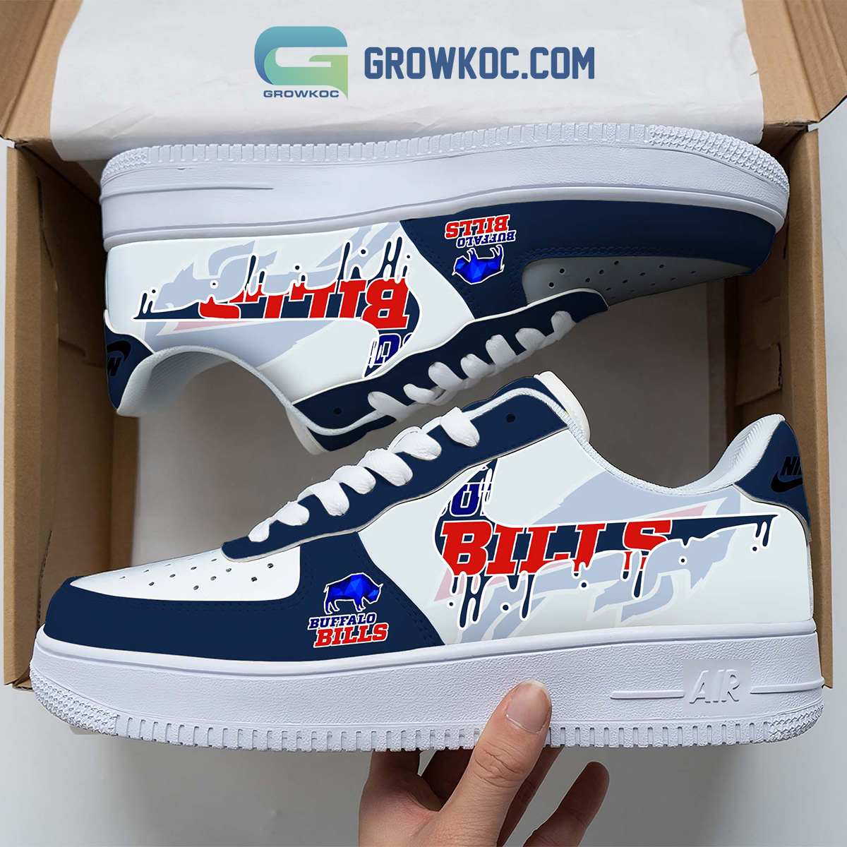 Buffalo Bills Team Logo Fan Air Force 1 Shoes2B1 AglIt