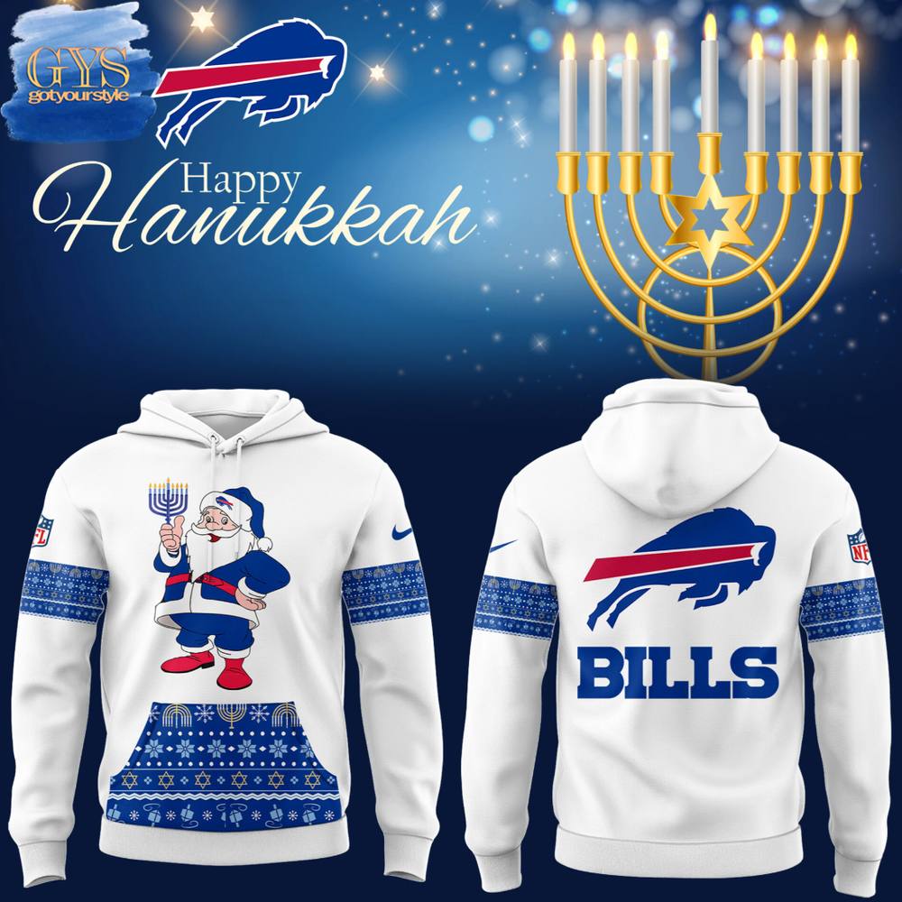 Buffalo Bills x Hanukkah Christmas Limited Edition Hoodie 3