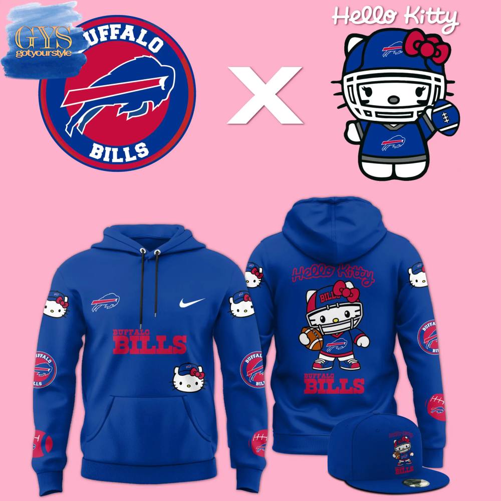 Buffalo Bills x Hello Kitty Special Edition Hoodie 1