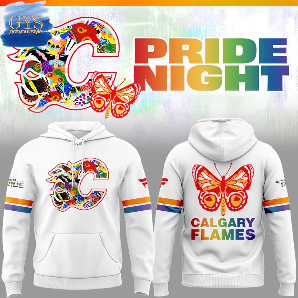 Calgary Flames Pride Night Limited Edition Hoodie 1