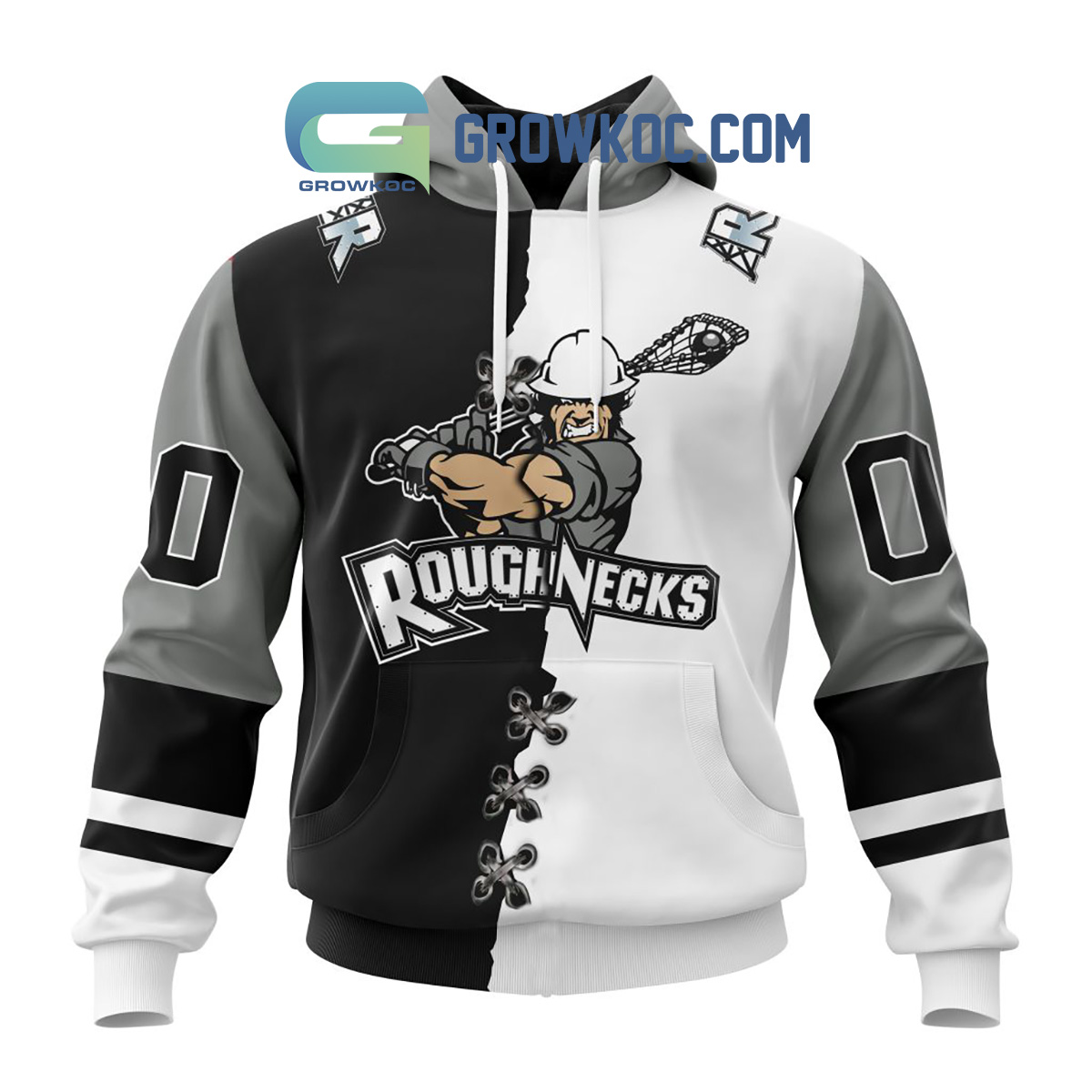 Calgary Roughnecks Mix Home And Away Jersey Personalized Hoodie Shirts2B1 HcprQ