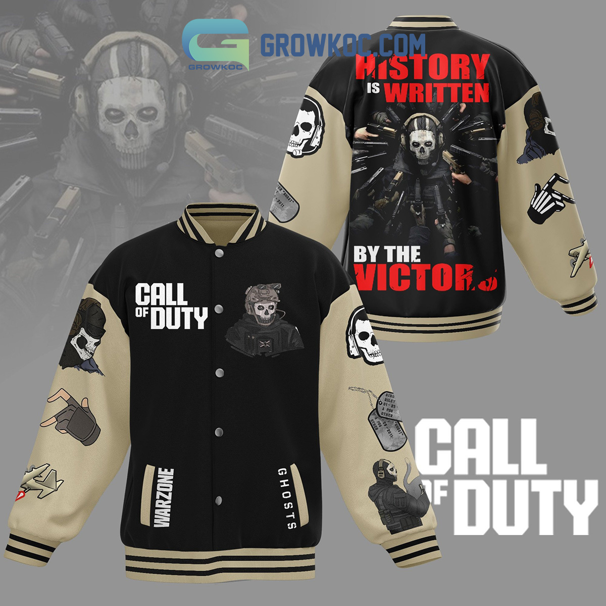 Call Of Duty History Of Victors Baseball Jacket2B1 fsEQG