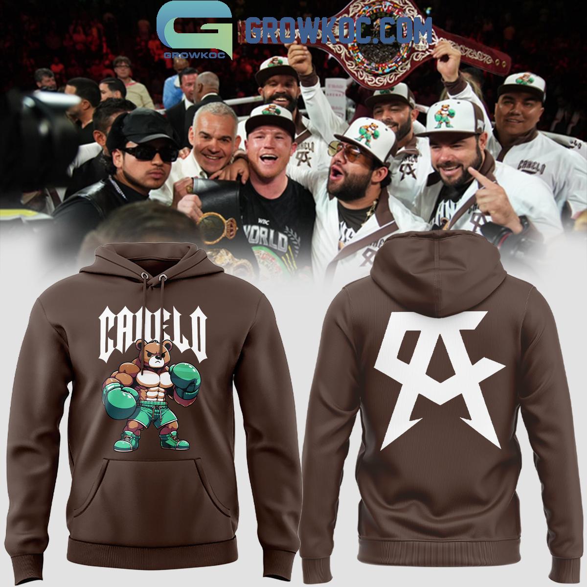 Canelo Alvarez 2024 The Winner Bear Best Fighter Hoodie T Shirt 1 wtK3h