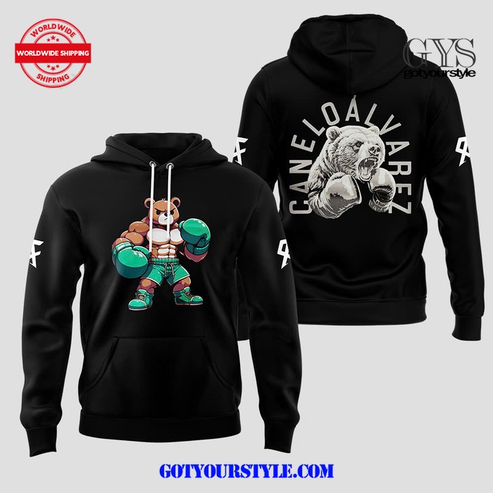 Canelo Alvarez Bear 2024 Limited Edition Hoodie 1