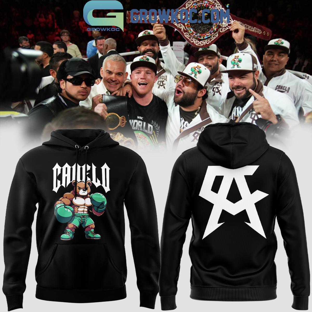 Canelo Alvarez Bear The Champions 2024 Hoodie T Shirt 1 TRhel