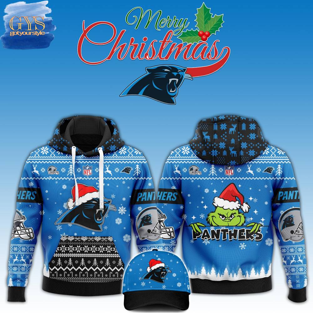 Carolina Panthers 2024 Christmas Limited Edition Hoodie 1