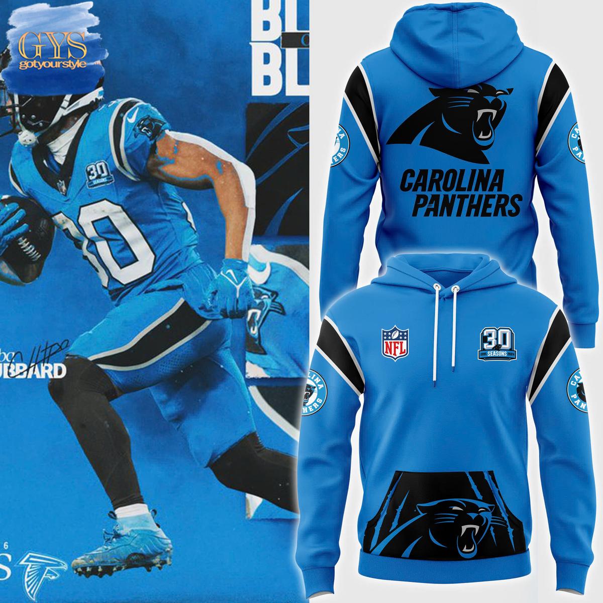 Carolina Panthers 30th Anniversary Special Edition Hoodie 1