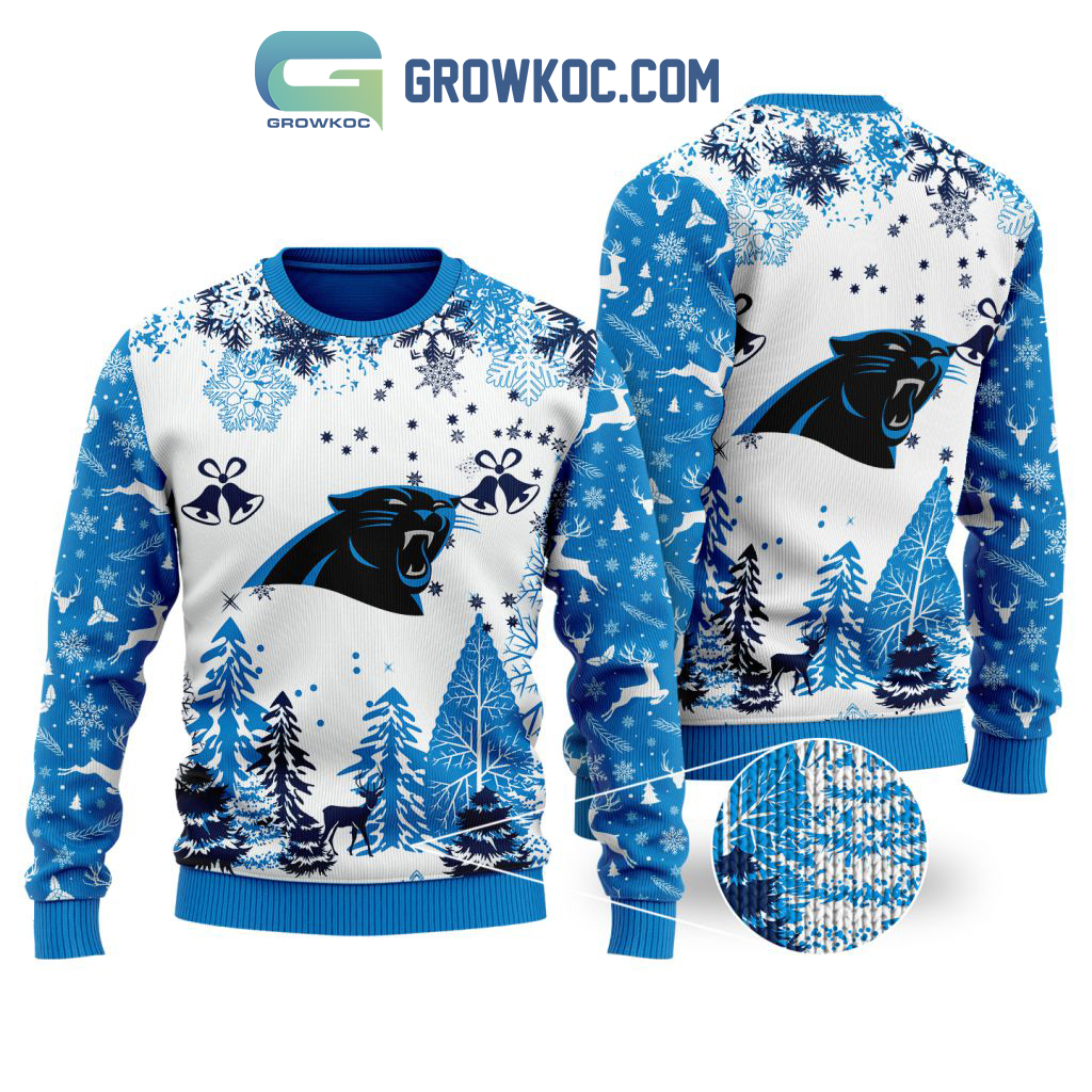 Carolina Panthers Special Christmas Ugly Sweater Design Holiday Edition2B1 MgLS0