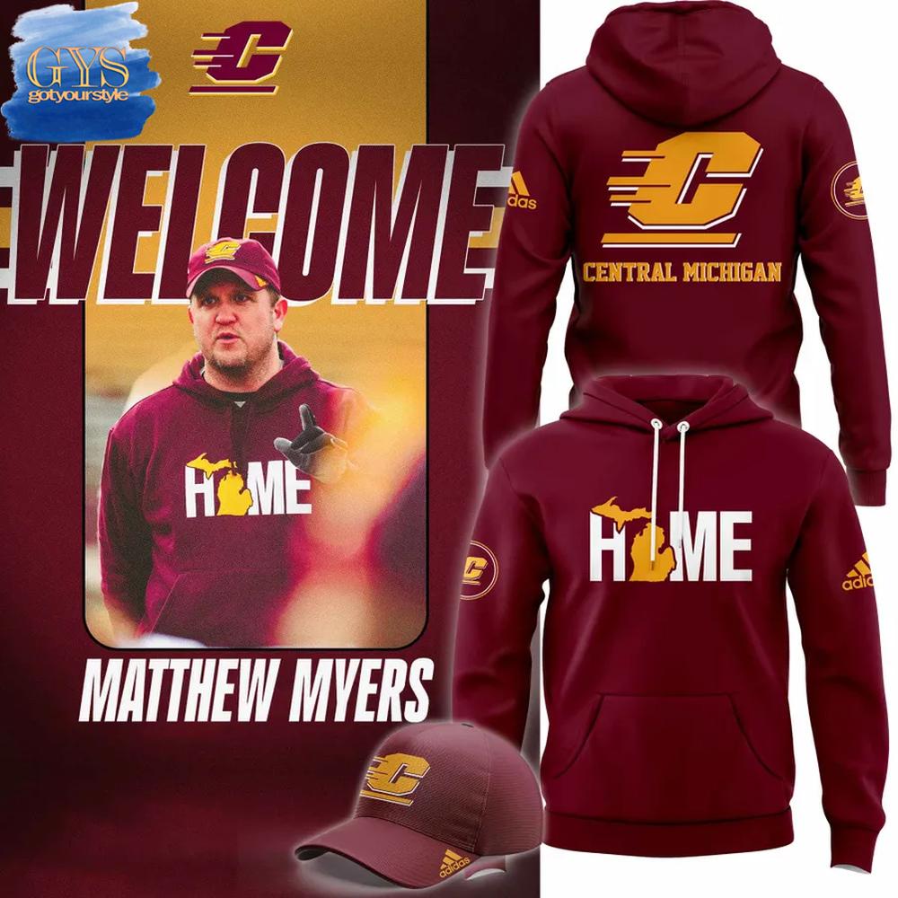 Central Michigan Welcome Home Limited Edition Hoodie 1