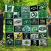 Cfl Saskatchewan Roughriders Quilt Blanket Bedding Set 0