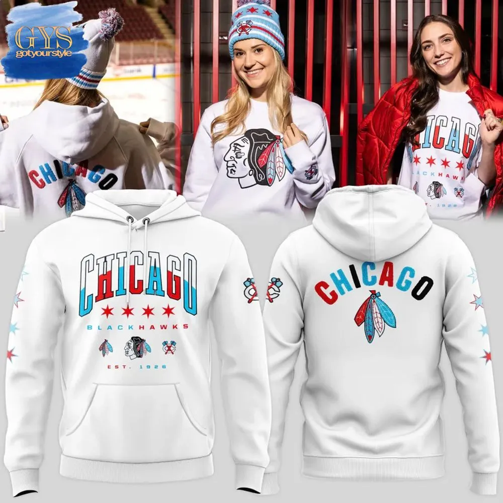 Chicago Blackhawks Four Star Limited Edition Hoodie 1