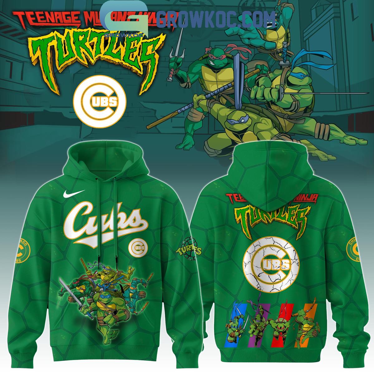 Chicago Cubs MLB Ninja Turtles 2025 Special Hoodie T Shirt 1 ZfiM7