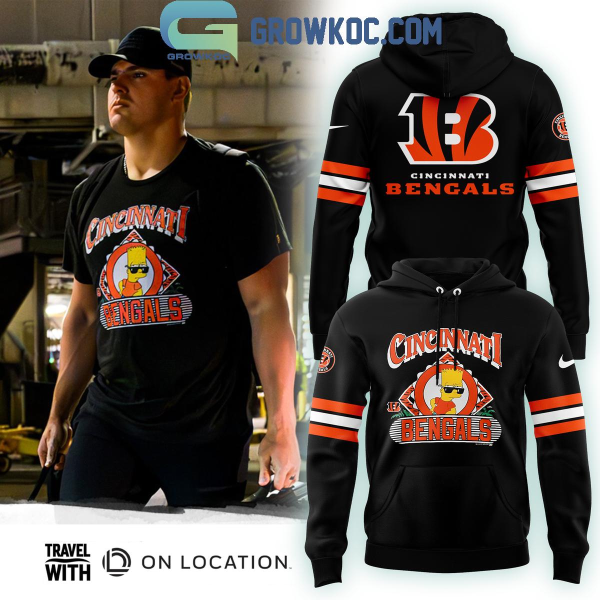 Cincinnati Bengals 2024 The Simpsons Collab Hoodie T Shirt 1 iKzEO