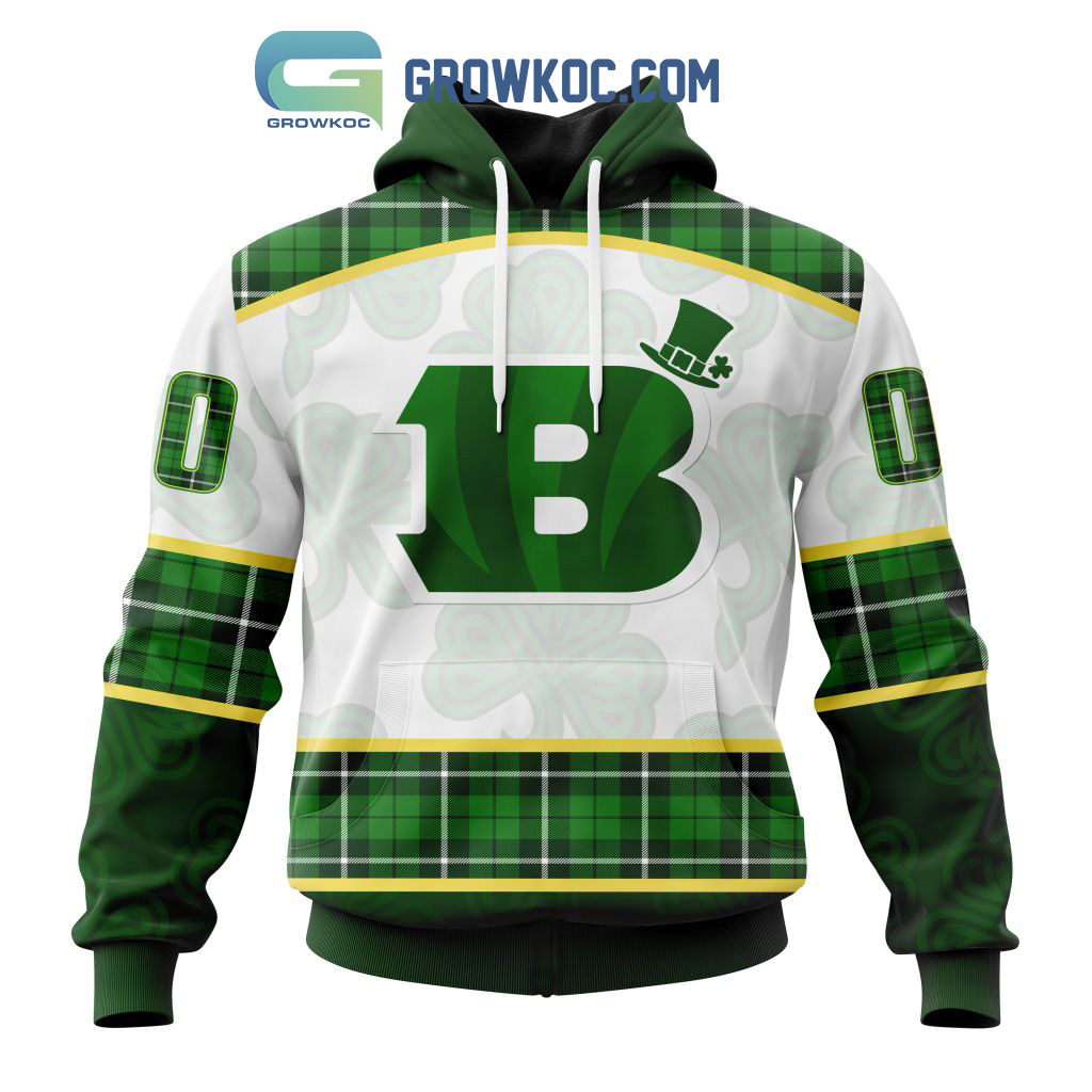 Cincinnati Bengals St. Patrick Day Personalized Hoodie Shirts2B1 X7Mnv