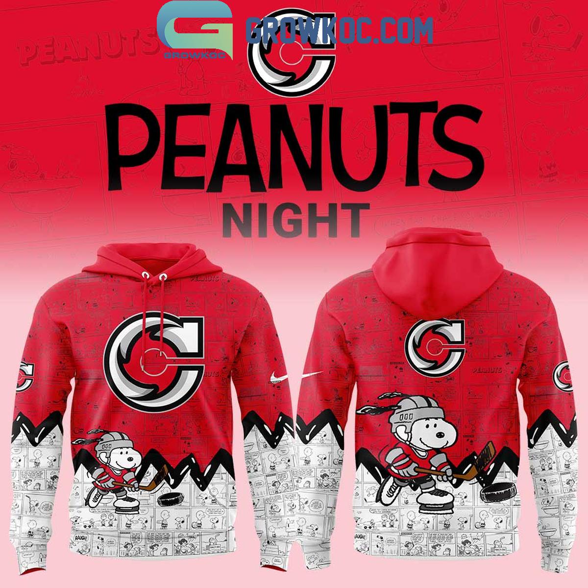 Cincinnati Cyclones75th Anniversary Of Peanuts Snoopy Hoodie T Shirt 1 kKyTV