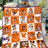 Clemson Tigers NCAA Mickey Disney Fleece Blanket Quilt2B1 0tQz7