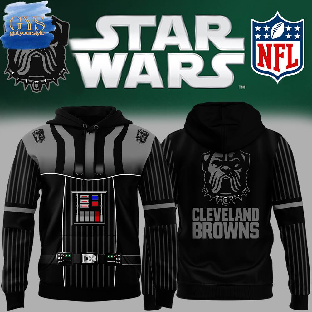 Cleveland Browns Star Wars NFL Limited Edition Hoodie 1