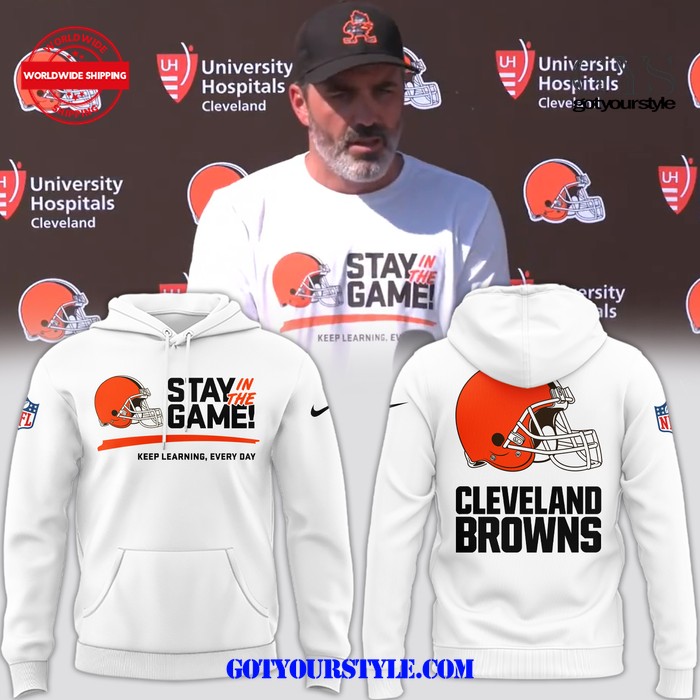 Cleveland Browns Stay In The Game 2024 Hoodie 1