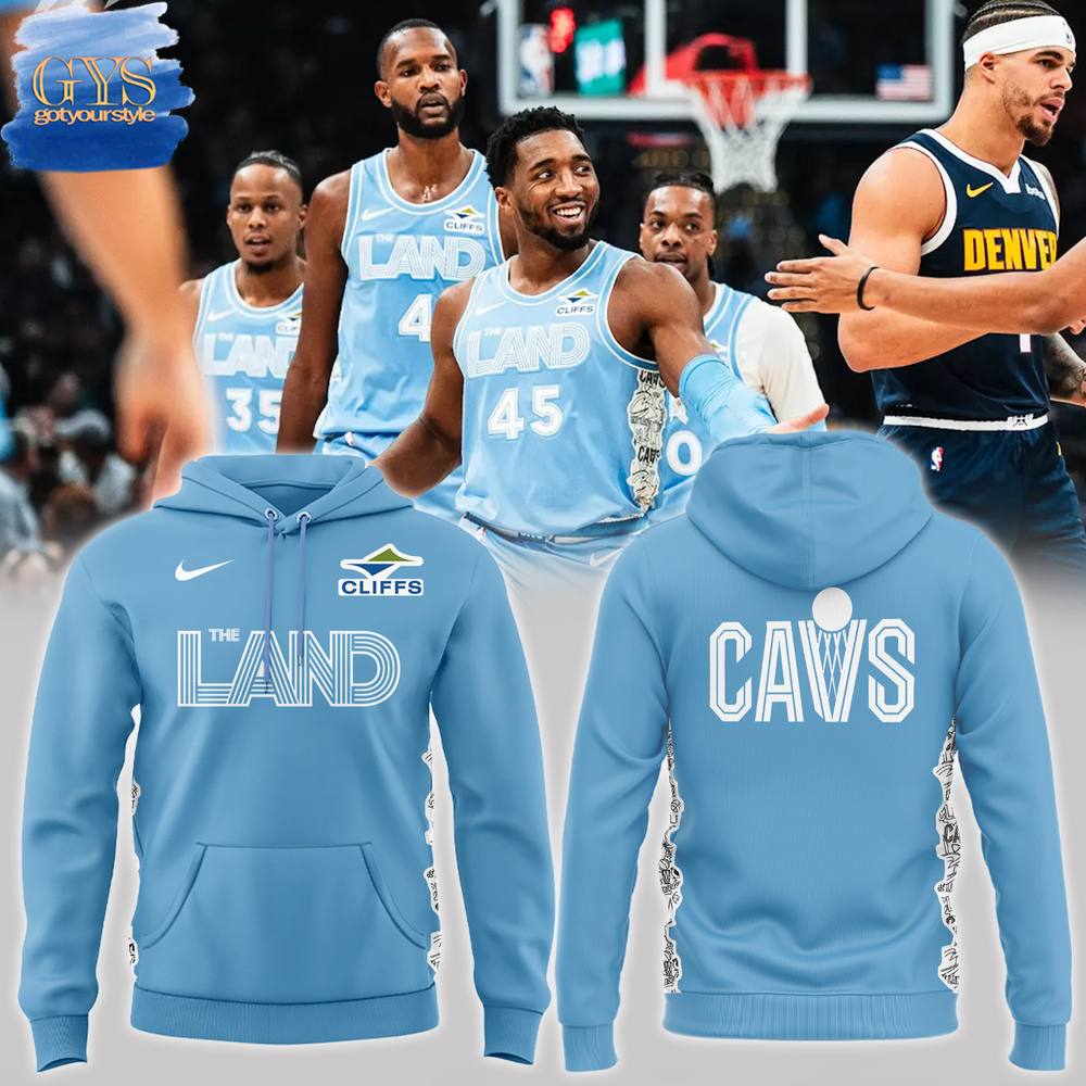 Cleveland Cavaliers Special Edition Gallery Blue Blake Hoodie 1