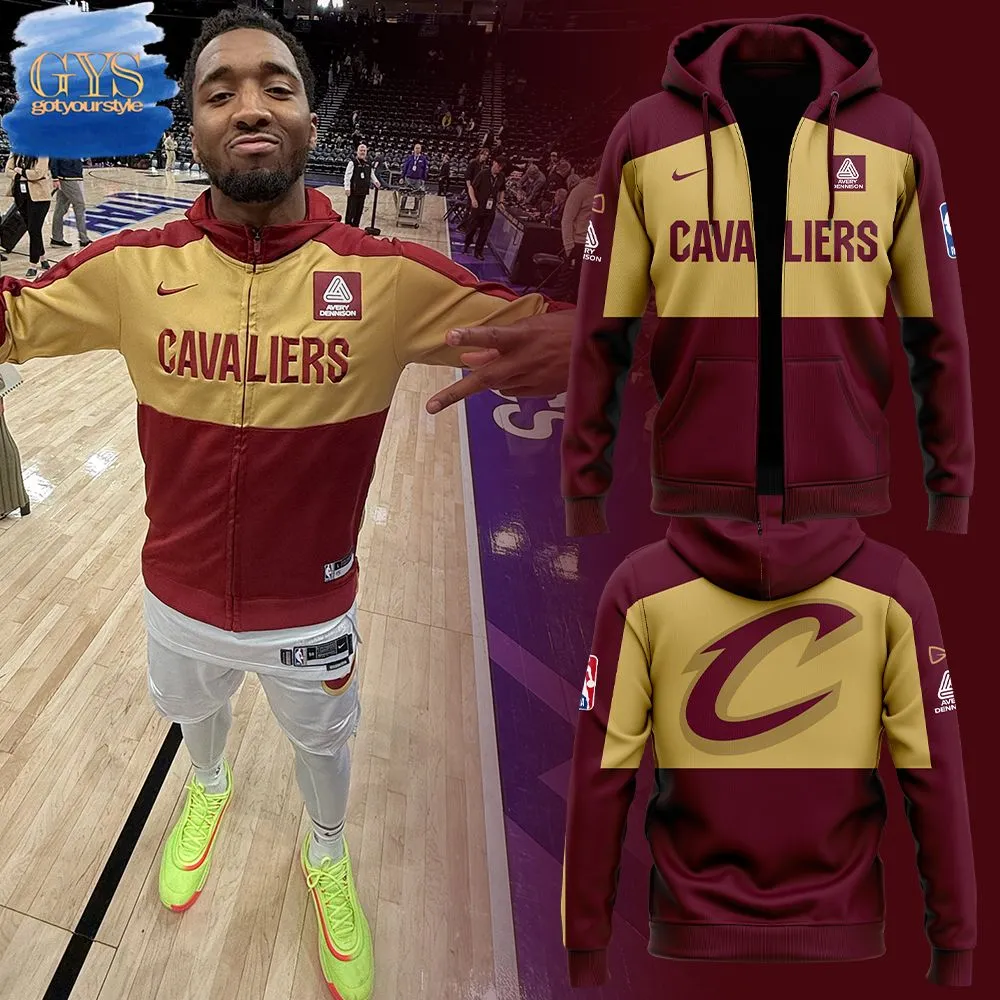 Cleveland Cavaliers Special New Edition 2025 Zip Hoodie 1