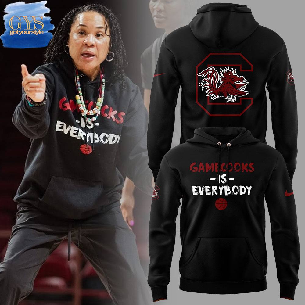 Coach Dawn Staley South Carolina Game Cocks Vs Everybody Hoodie 1